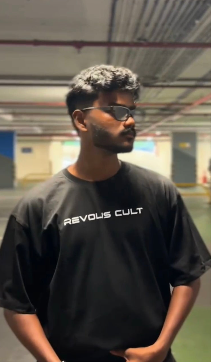 Revolution of the Future – Oversized Graphic T-Shirt