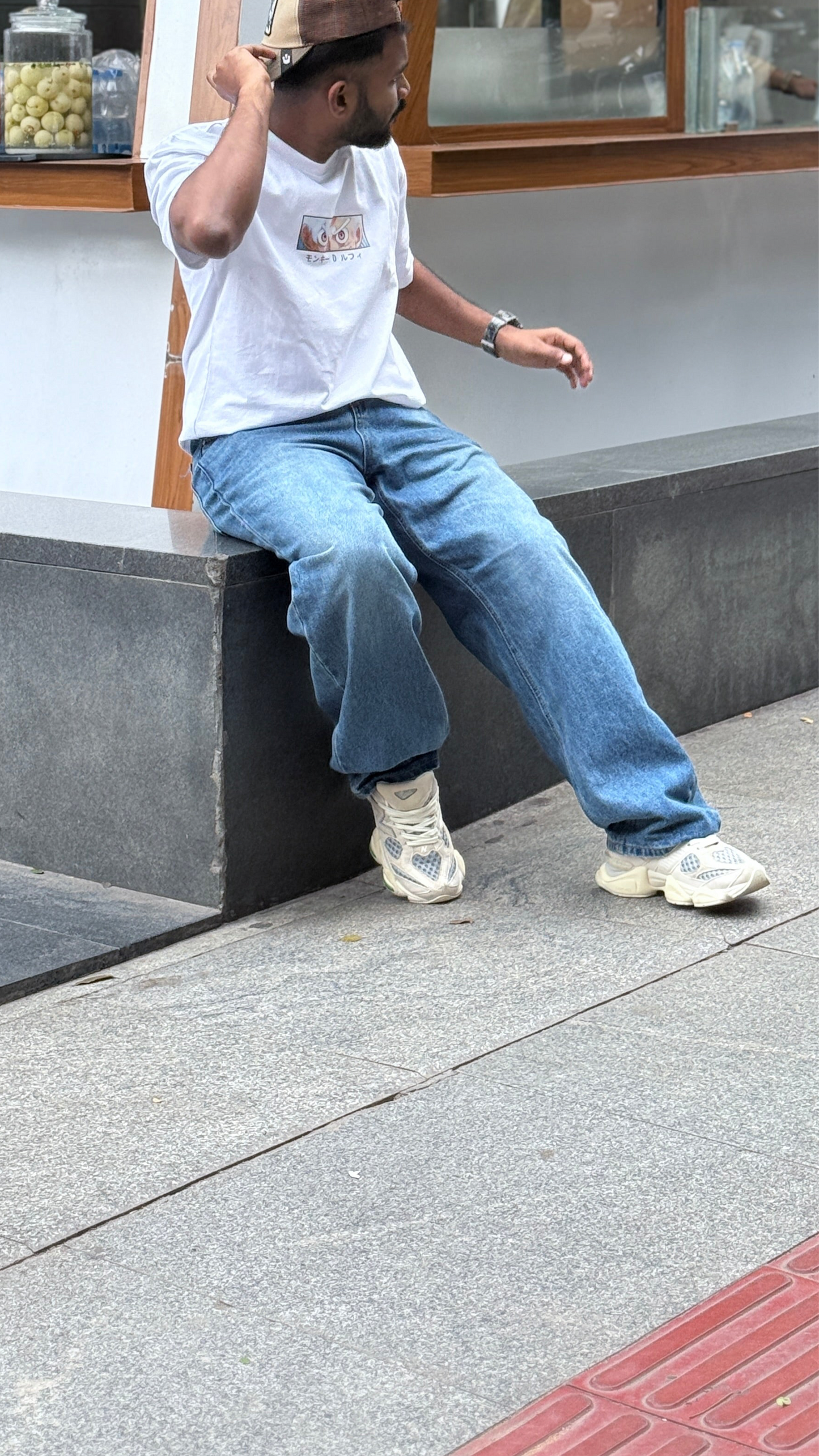 The "Dreamer's Eyes" Graphic Oversized Tee