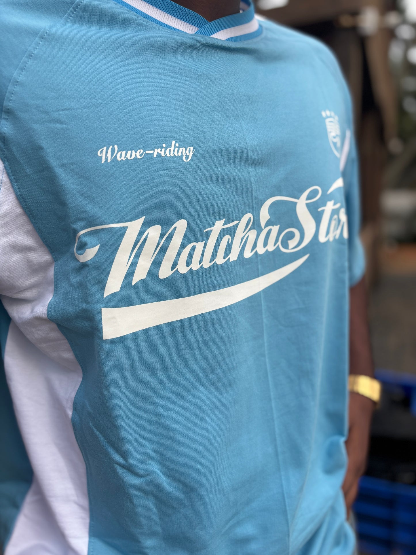 MatchaStory Wave-Riding T-Shirt